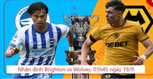 Nhận định Brighton vs Wolves 01h45 ngày 19.9