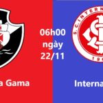 Nhận định Vasco da Gama vs Internacional, 06h00 ngày 22/11: Chủ nhà không có hy vọng