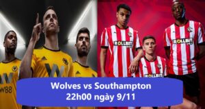 Wolves vs Southampton 22h00 ngày 9.111