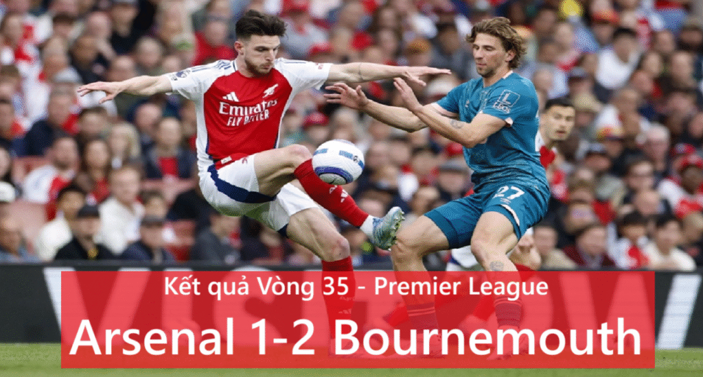 Arsenal 1-2 Bournemouth