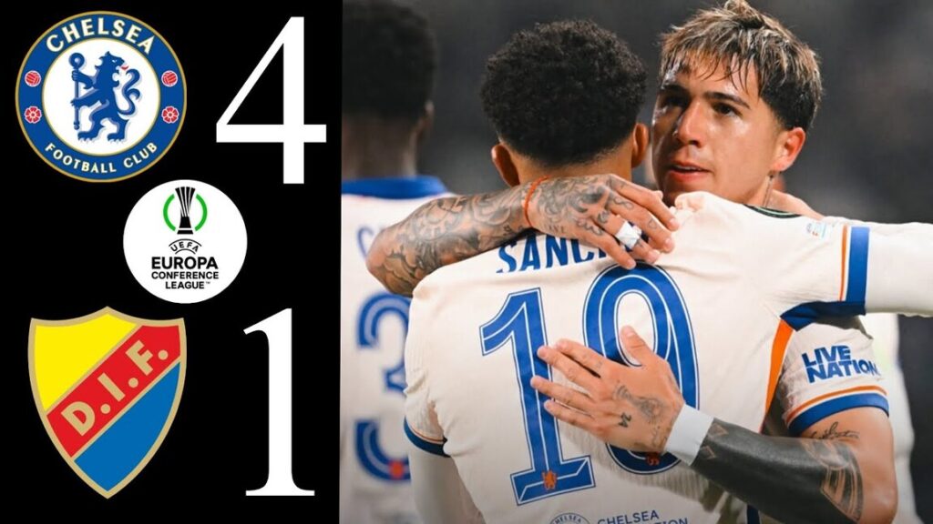 Kết quả lượt đi Chelsea 4-1 Djurgarden