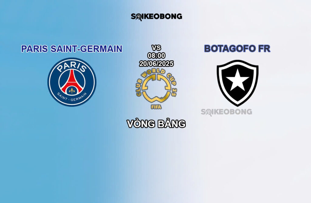 Nhan dinh tran bong da Paris Saint-Germain vs Botafogo FR