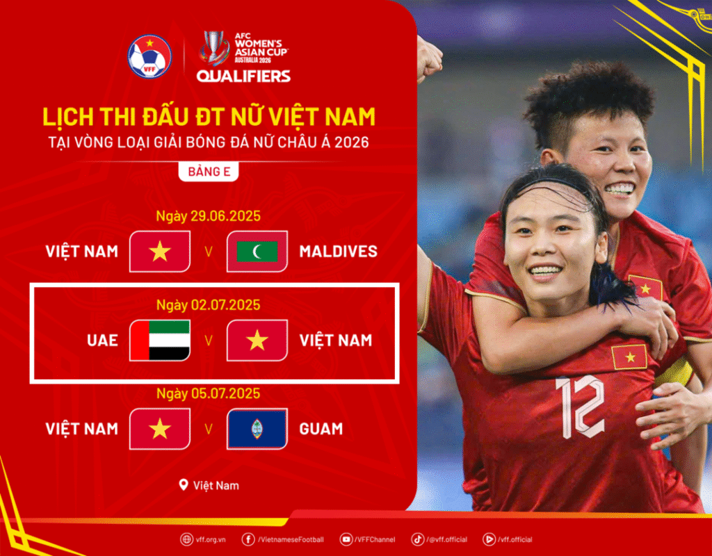 Nhận định tuyển nữ Việt Nam vs tuyển nữ UAE