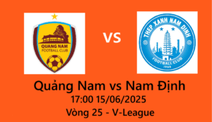 Quảng Nam vs Nam Định