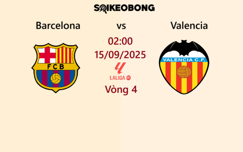 Nhận định Barcelona vs Valencia