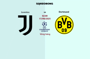 Nhận định Juventus vs Dortmund