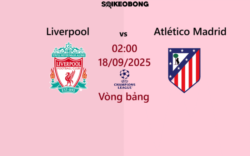 Nhận định Liverpool vs Atletico