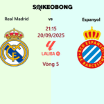 Nhận định Real Madrid vs Espanyol